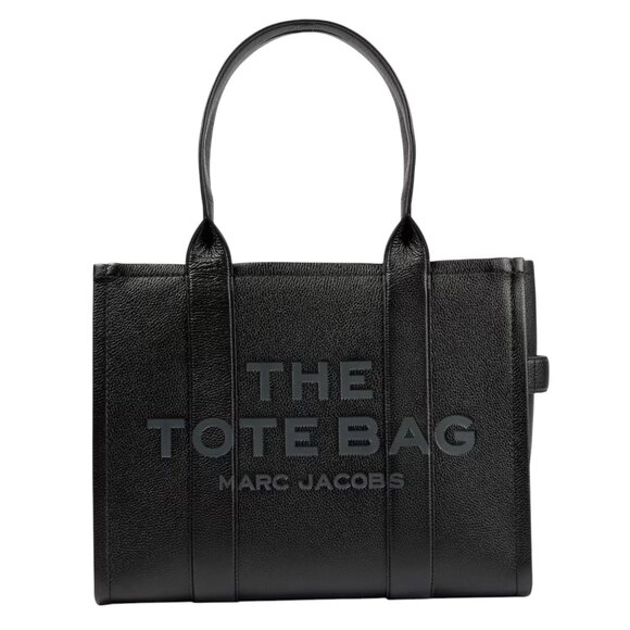 SUPER RARE XL!!  MARC JACOBS The Leather XLarge Tote Bag NEW - Picture 1 of 14